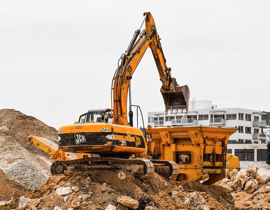 Construction equipment fueled by A-1 Fuel Service, Fuel Delivery Services Southwest Florida